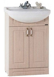 Водолей Тумба под раковину Капри 55 дуб – фотография-1